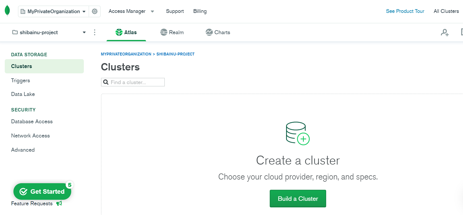 mongodb-create-cluster