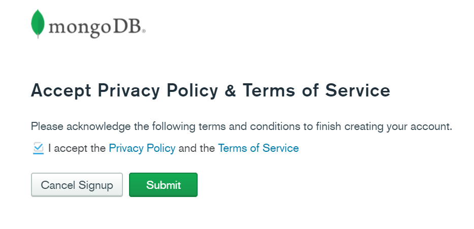 mongodb-signup